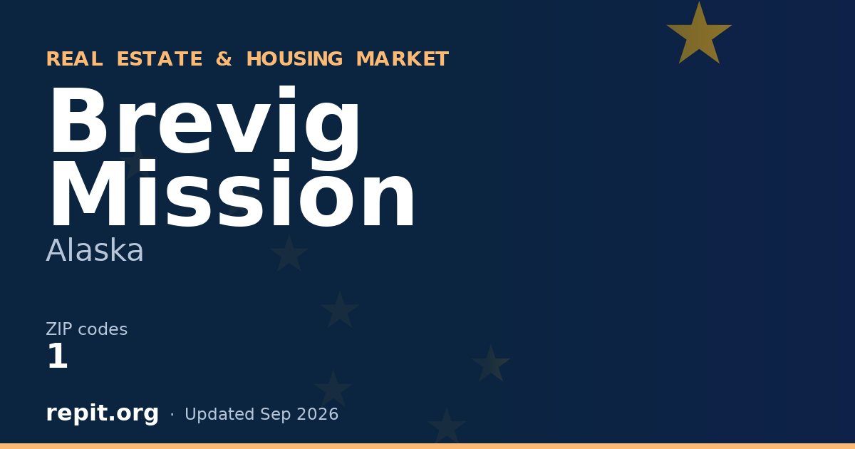 Brevig Mission, AK real estate and housing market — 1 ZIP code