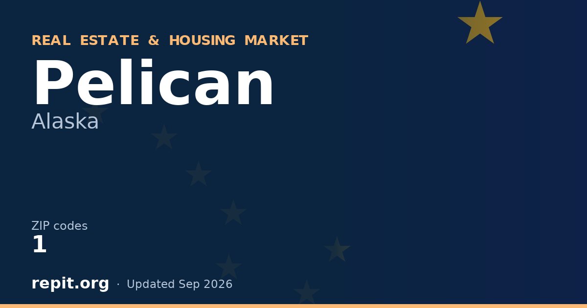 Pelican, AK real estate and housing market — 1 ZIP code