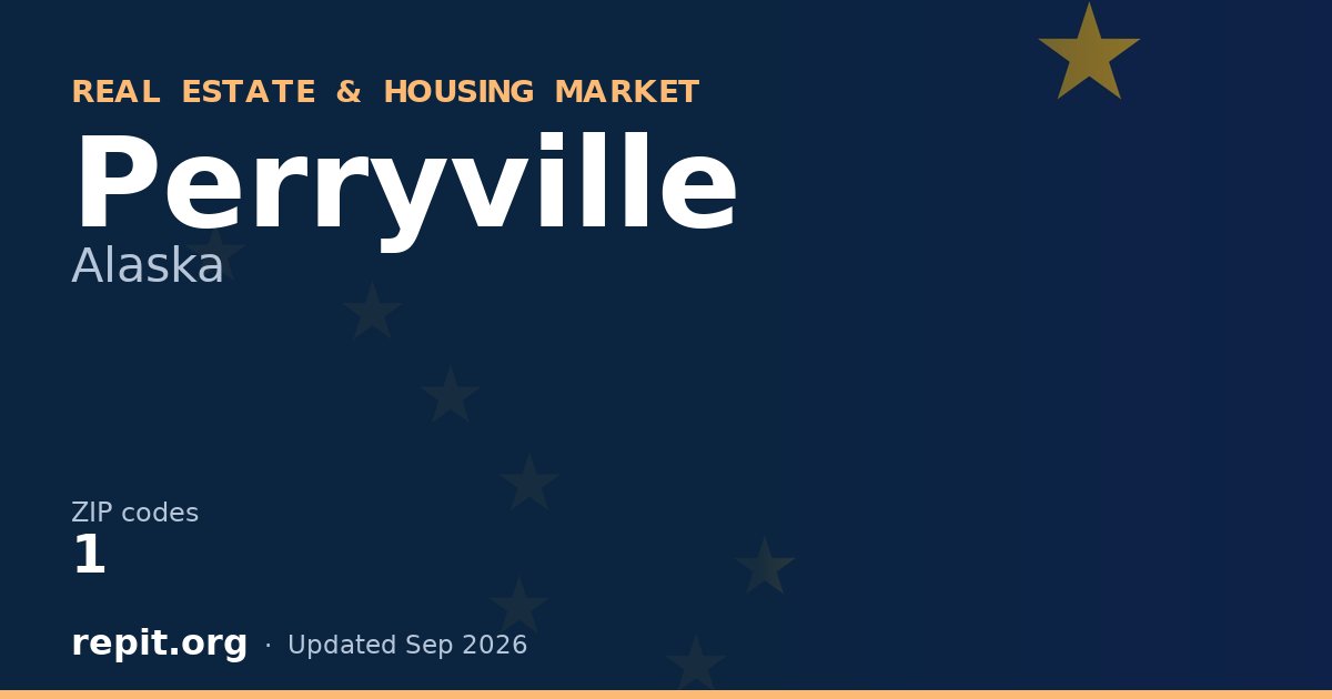 Perryville, AK real estate and housing market — 1 ZIP code