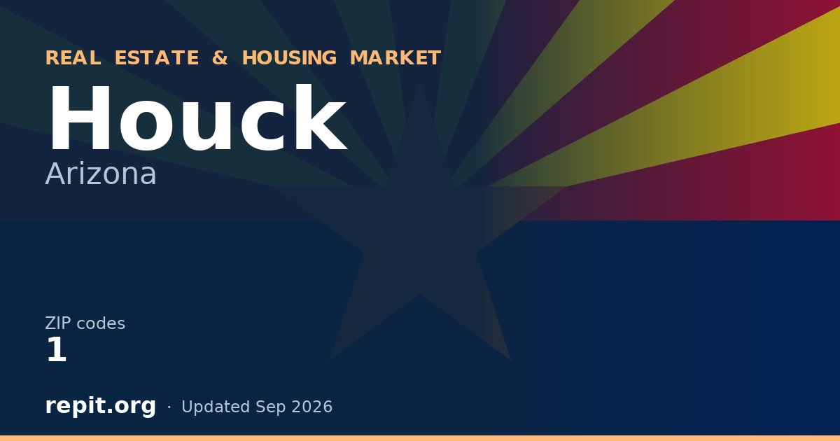 Houck, AZ real estate and housing market — 1 ZIP code