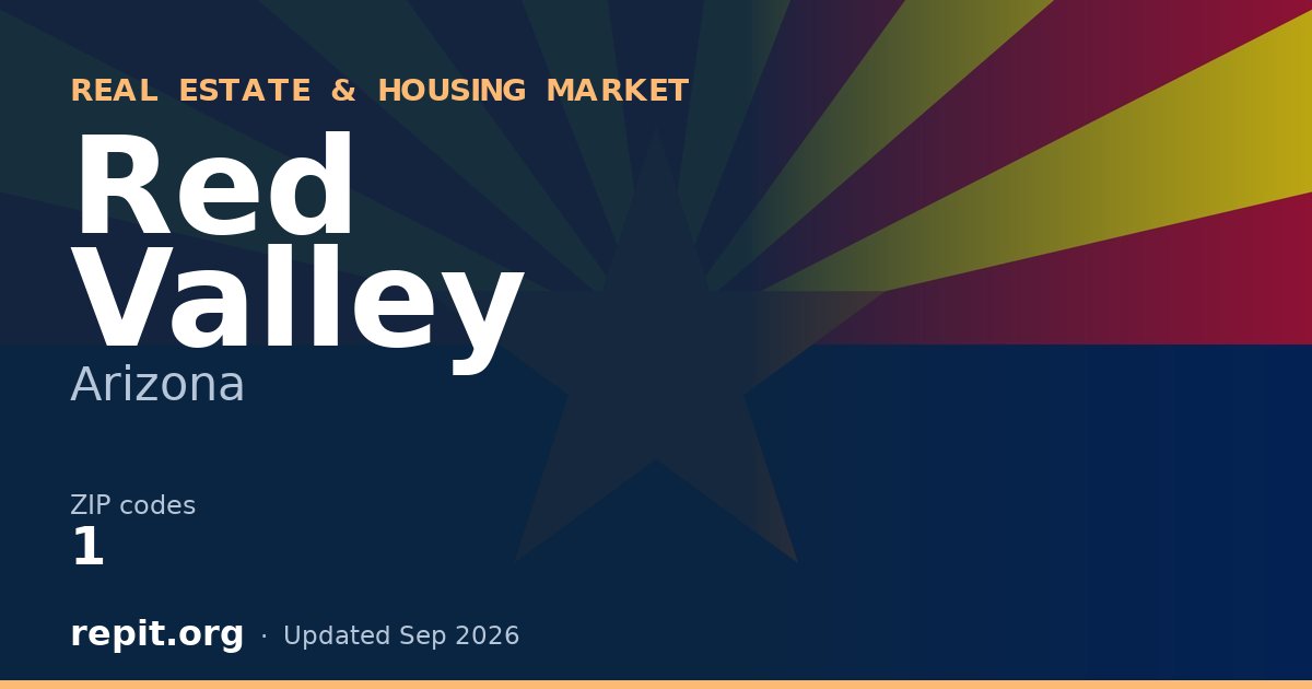 Red Valley, AZ real estate and housing market — 1 ZIP code