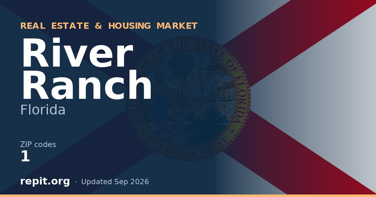 River Ranch, FL real estate and housing market — 1 ZIP code