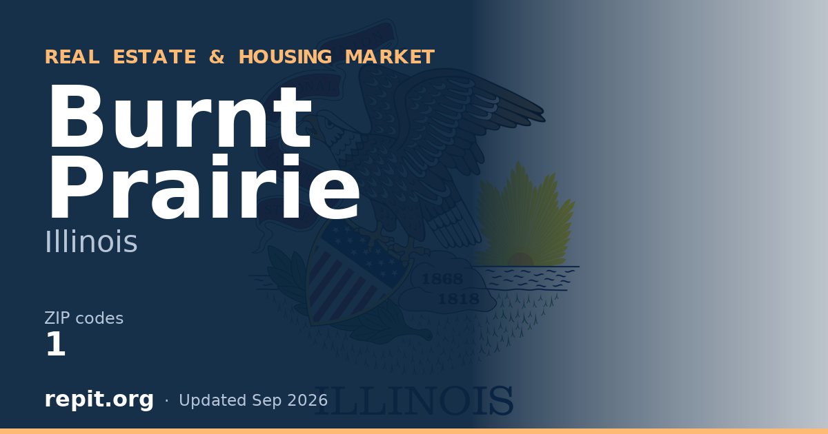 Burnt Prairie, IL real estate and housing market — 1 ZIP code