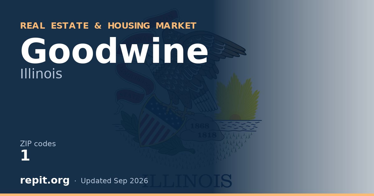 Goodwine, IL real estate and housing market — 1 ZIP code