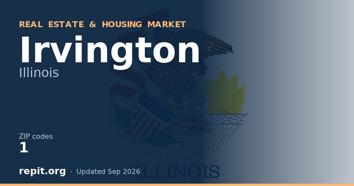 Irvington, IL real estate and housing market — 1 ZIP code
