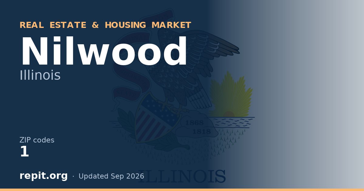 Nilwood, IL real estate and housing market — 1 ZIP code