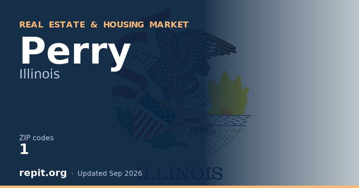 Perry, IL real estate and housing market — 1 ZIP code