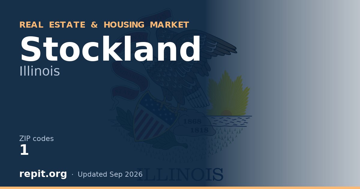 Stockland, IL real estate and housing market — 1 ZIP code