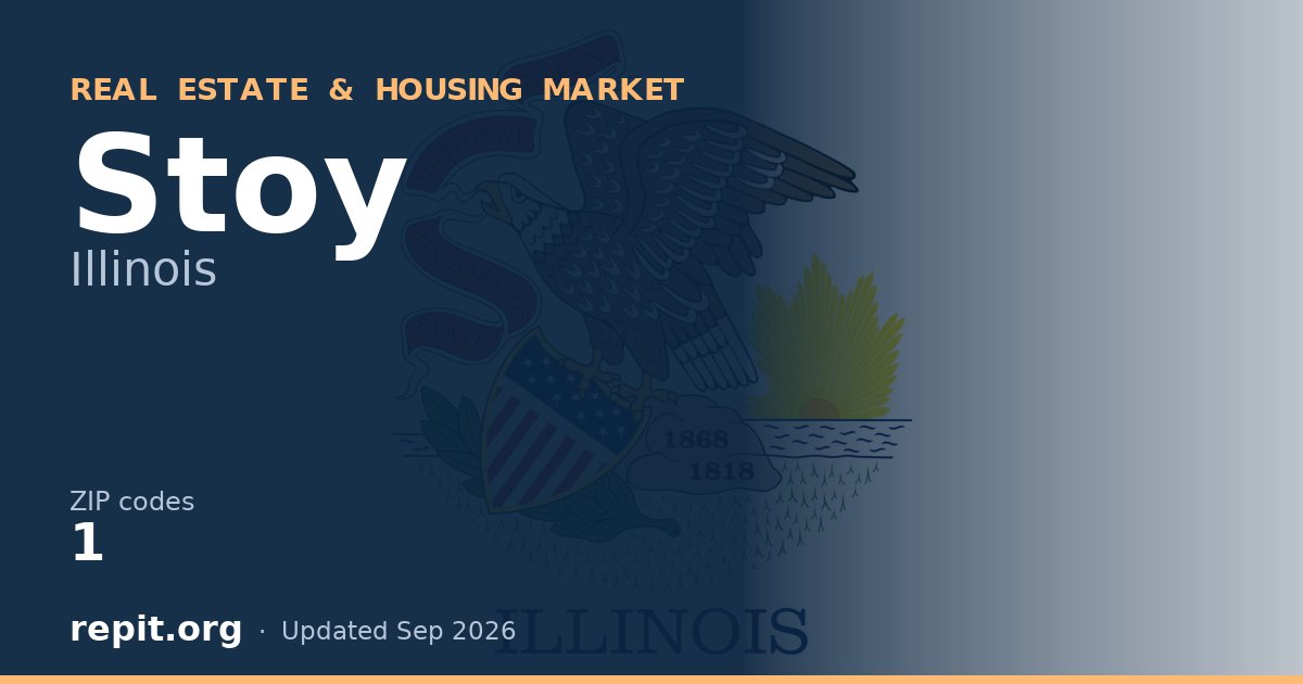 Stoy, IL real estate and housing market — 1 ZIP code