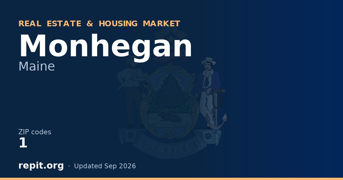 Monhegan, ME real estate and housing market — 1 ZIP code