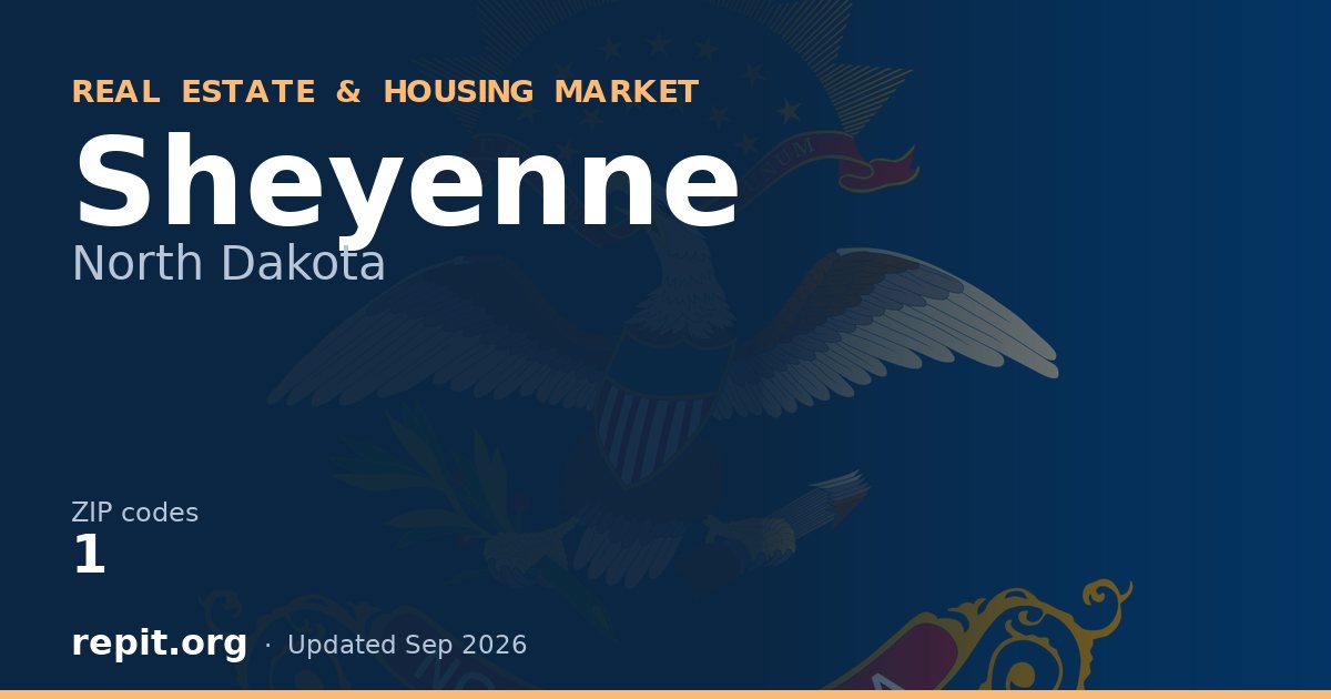 Sheyenne, ND real estate and housing market — 1 ZIP code