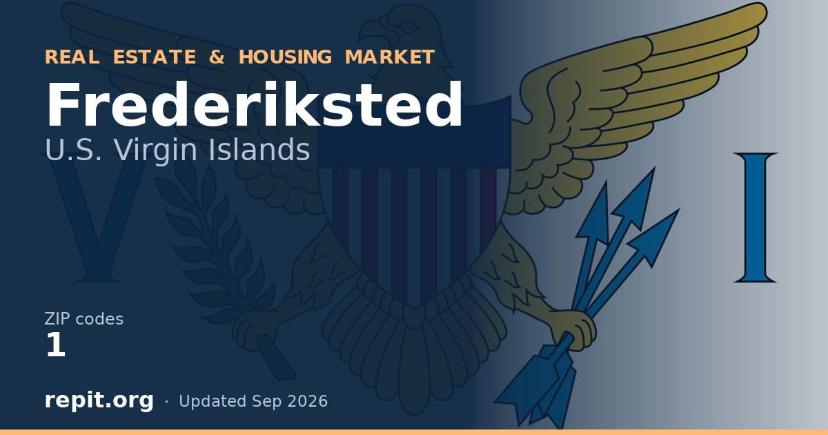 Frederiksted, VI real estate and housing market — 1 ZIP code