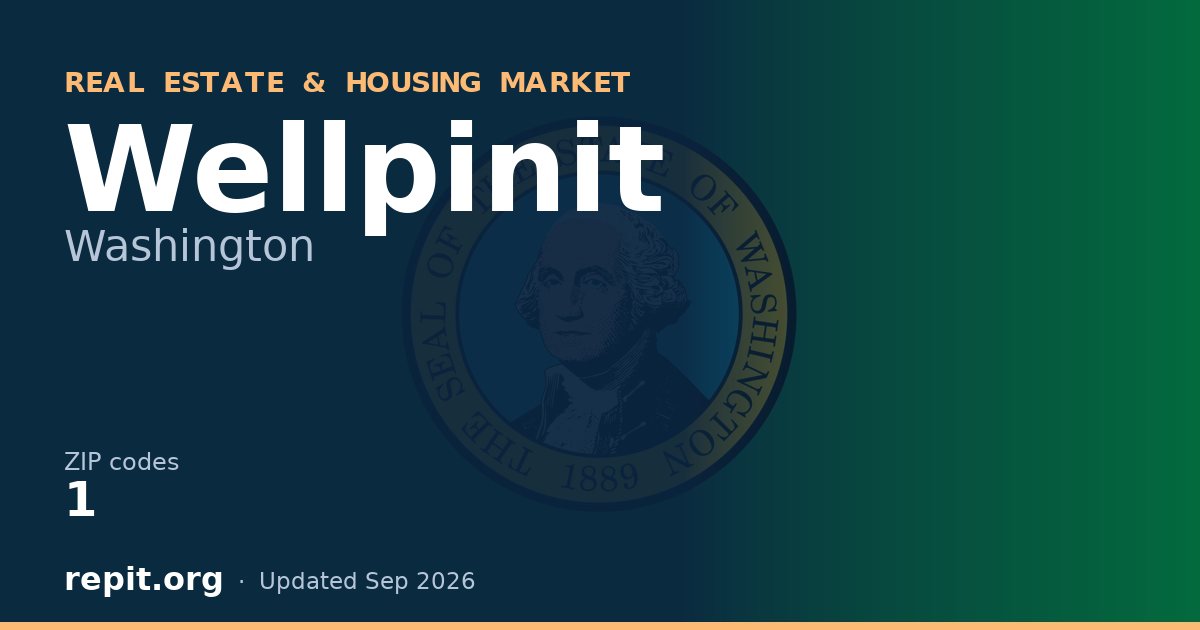 Wellpinit, WA real estate and housing market — 1 ZIP code