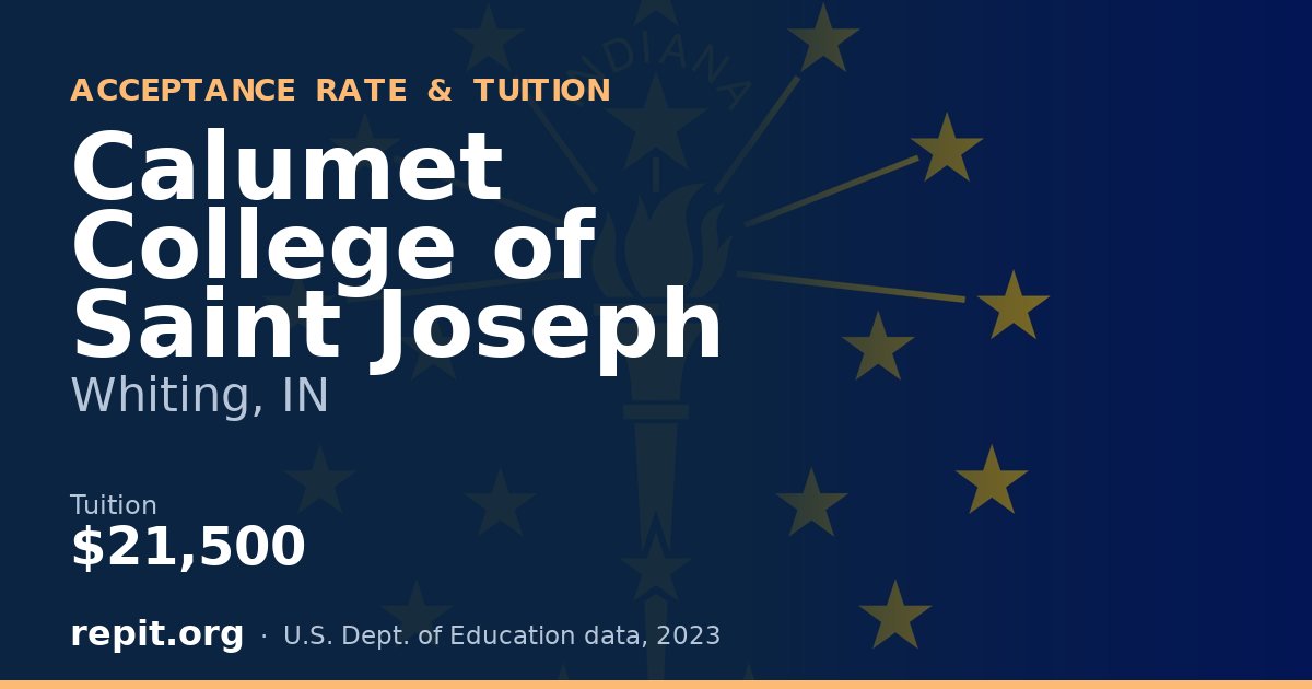 Calumet College of Saint Joseph — tuition $21,500