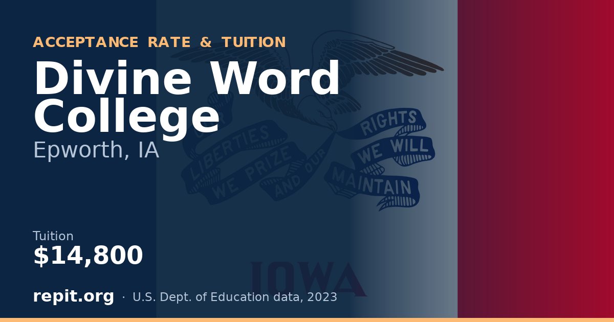 Divine Word College — tuition $14,800