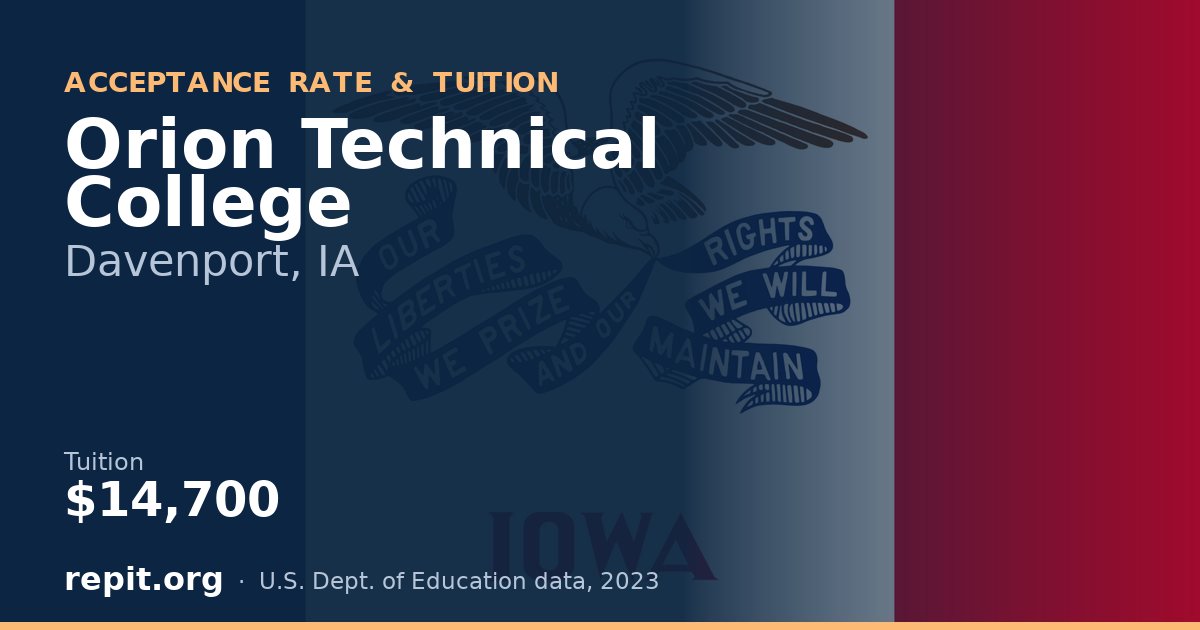 Orion Technical College — tuition $14,700
