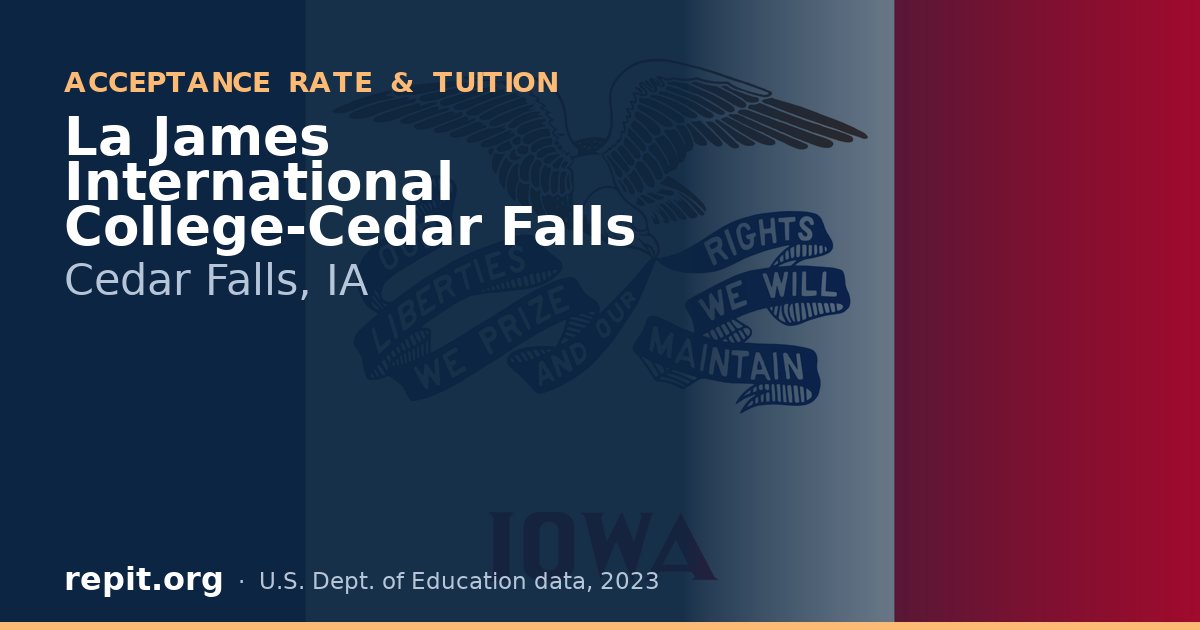La James International College-Cedar Falls