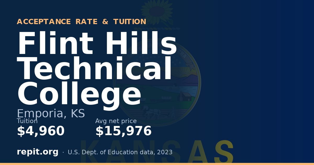 Flint Hills Technical College — tuition $4,960
