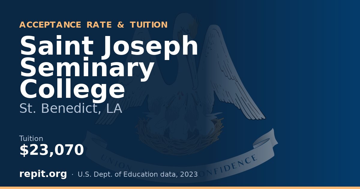 Saint Joseph Seminary College — tuition $23,070
