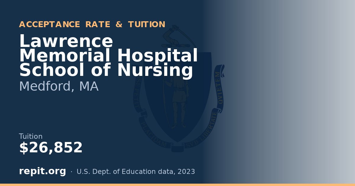 Lawrence Memorial Hospital School of Nursing — tuition $26,852
