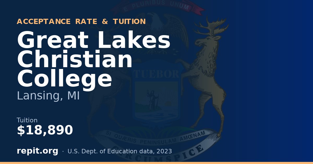 Great Lakes Christian College — tuition $18,890