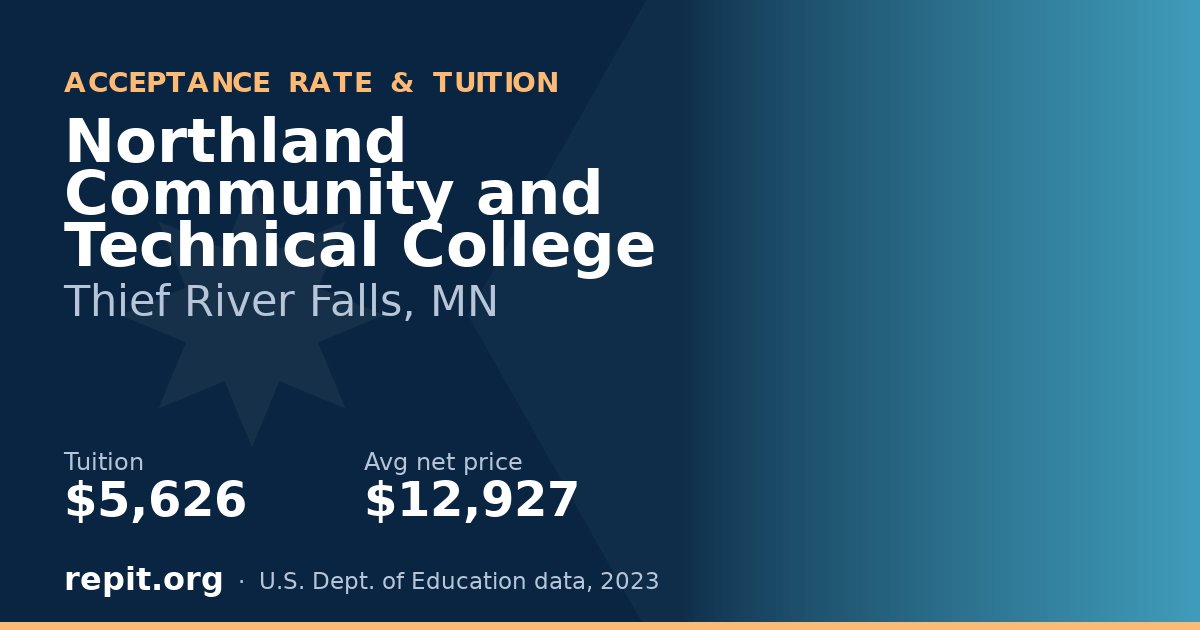 Northland Community and Technical College — tuition $5,626