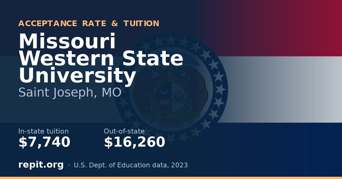 Missouri Western State University — tuition $7,740 in-state, $16,260 out-of-state