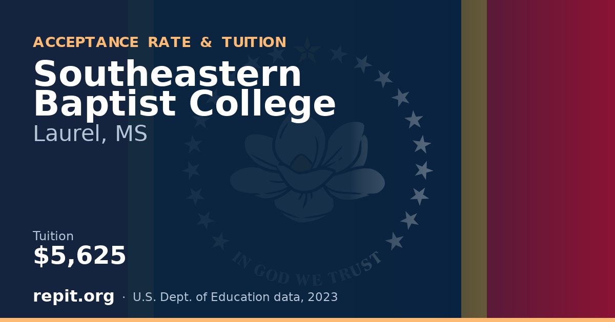 Southeastern Baptist College — tuition $5,625