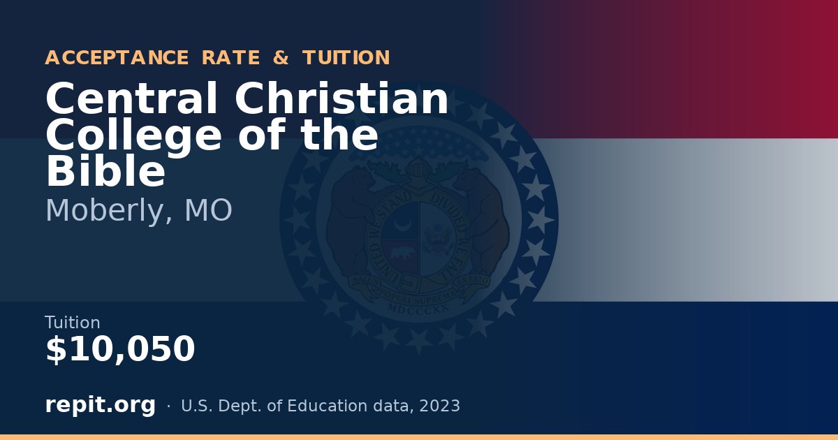 Central Christian College of the Bible — tuition $10,050