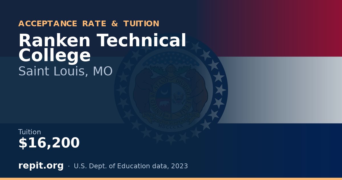 Ranken Technical College — tuition $16,200