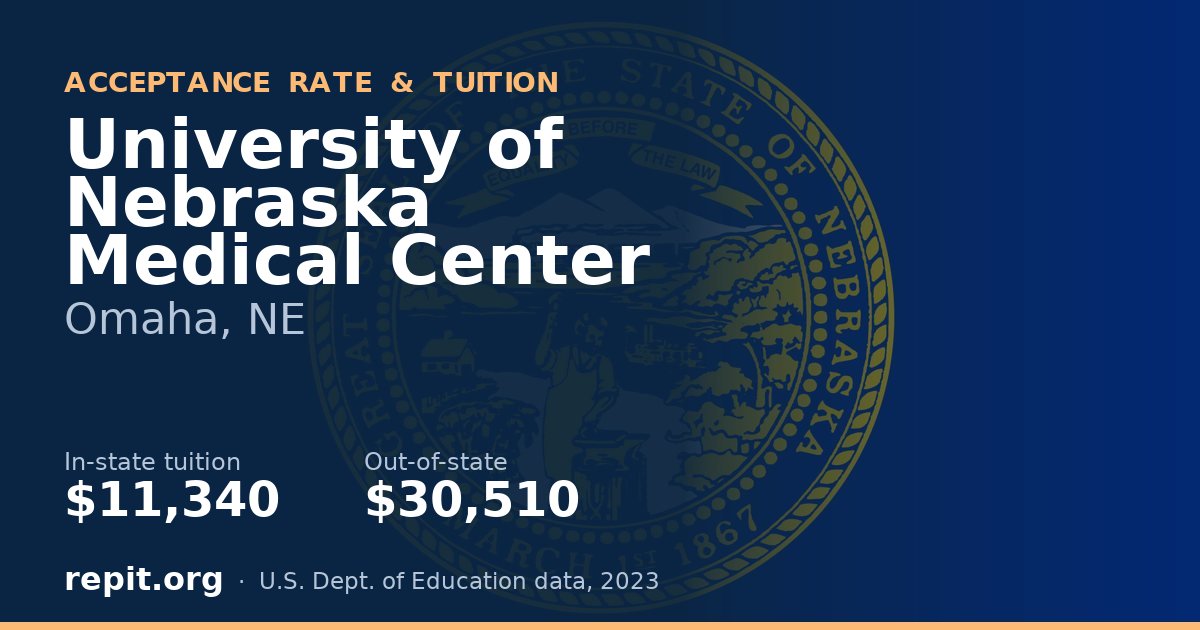 University of Nebraska Medical Center — tuition $11,340 in-state, $30,510 out-of-state