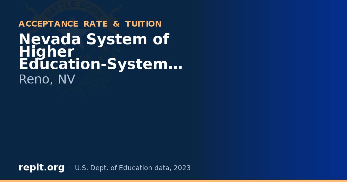 Nevada System of Higher Education-System Office