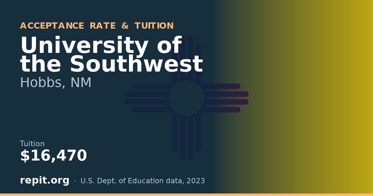 University of the Southwest — tuition $16,470