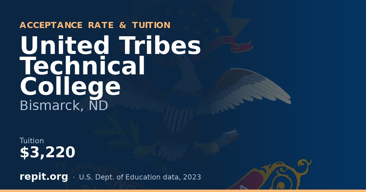 United Tribes Technical College — tuition $3,220