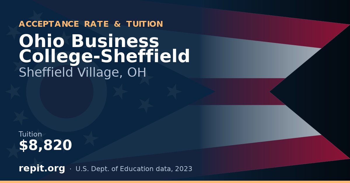 Ohio Business College-Sheffield — tuition $8,820