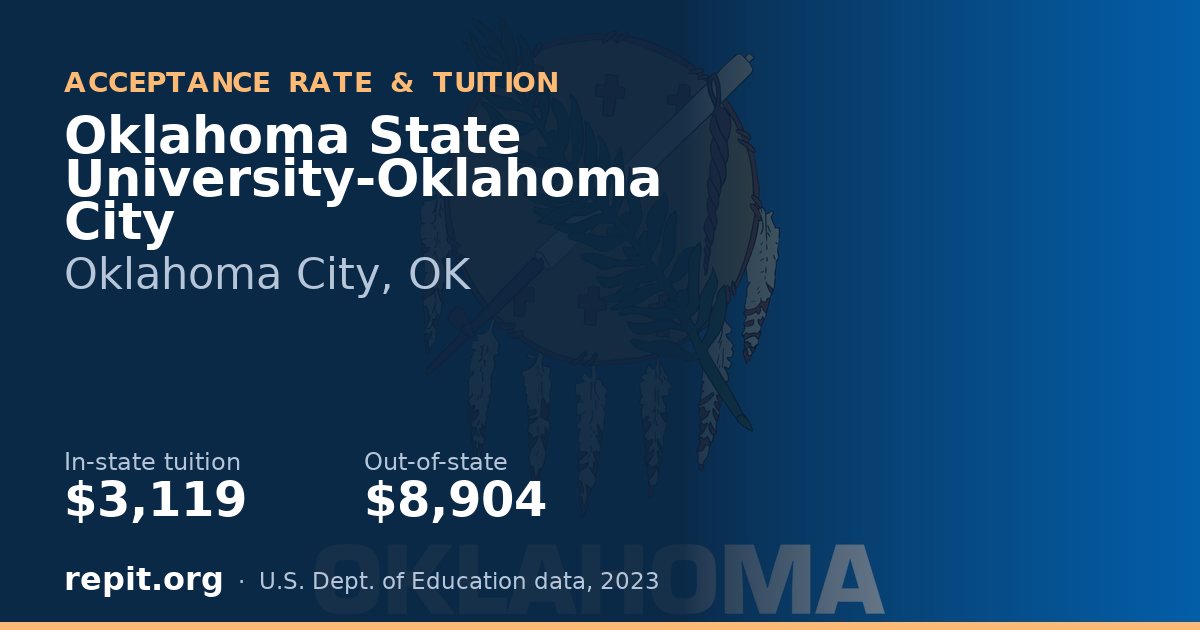 Oklahoma State University-Oklahoma City — tuition $3,119 in-state, $8,904 out-of-state