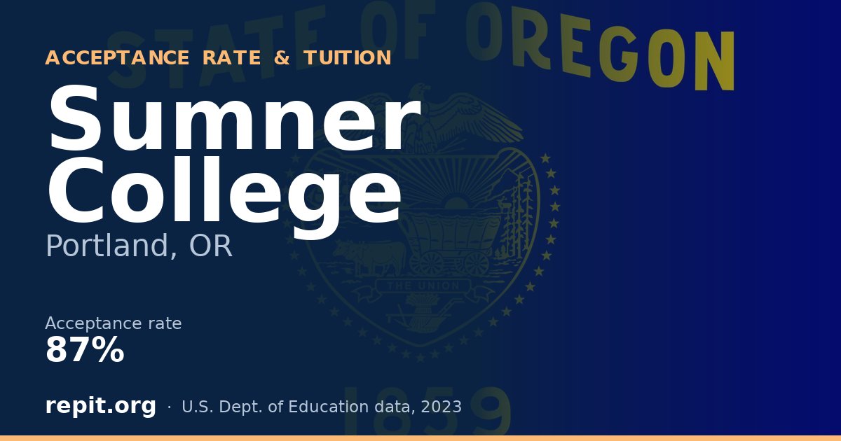 Sumner College — acceptance rate 87%