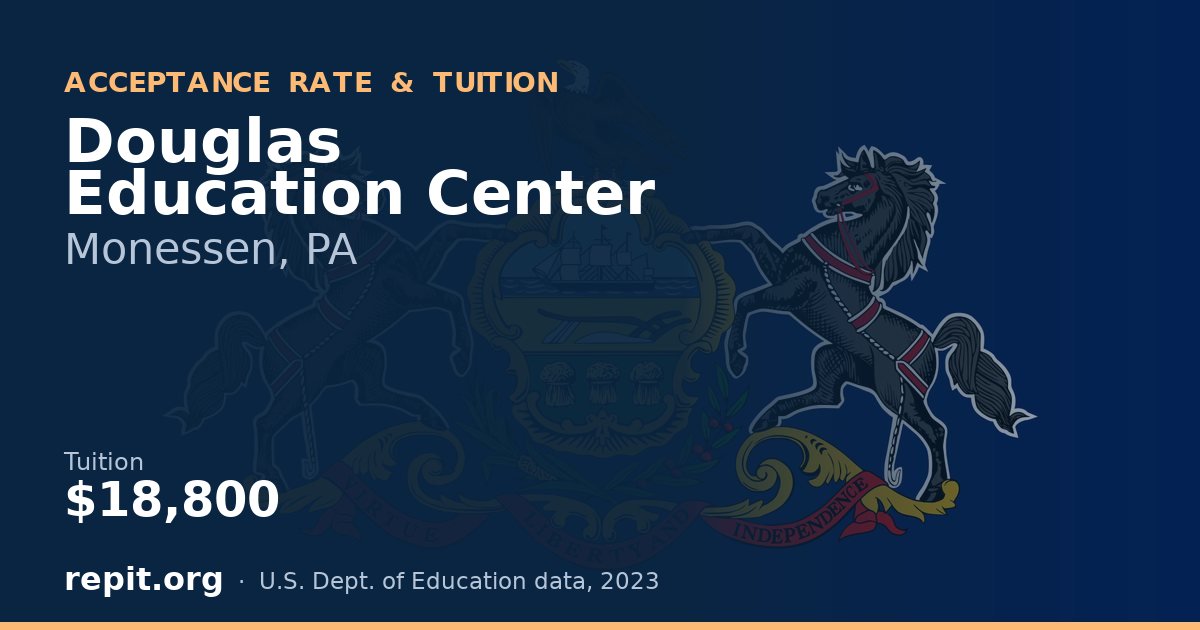 Douglas Education Center — tuition $18,800