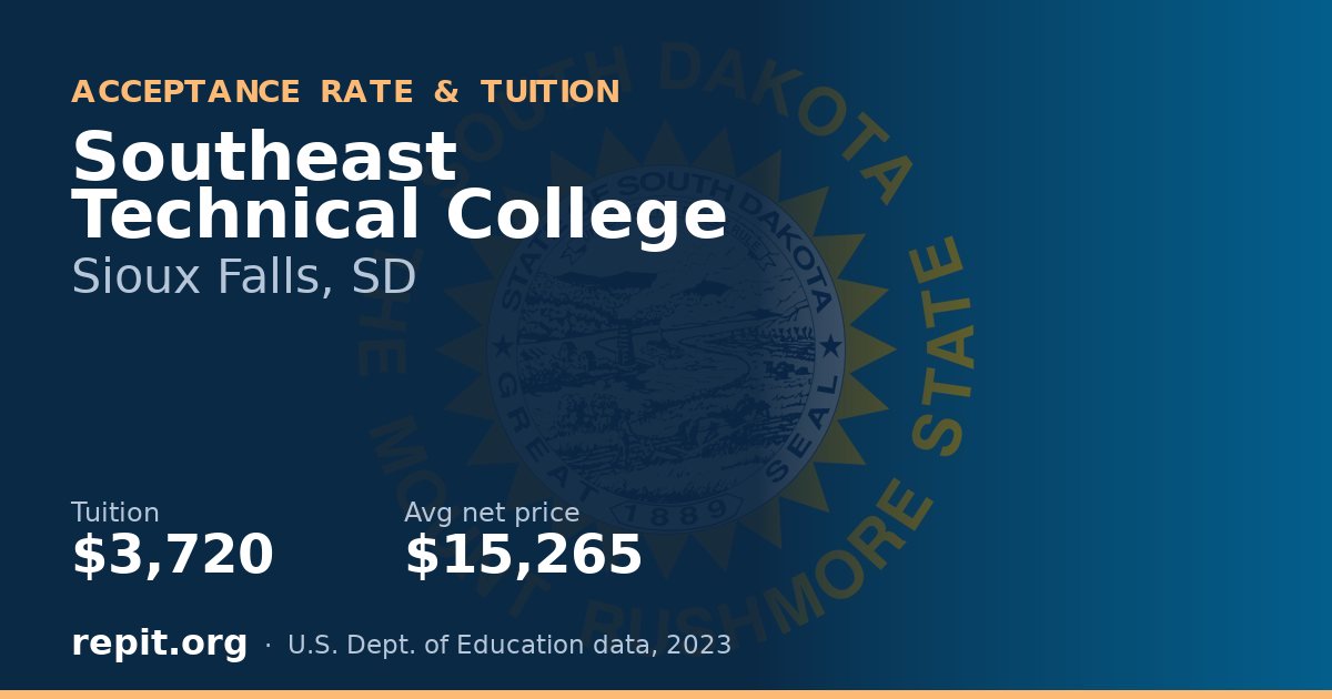 Southeast Technical College — tuition $3,720