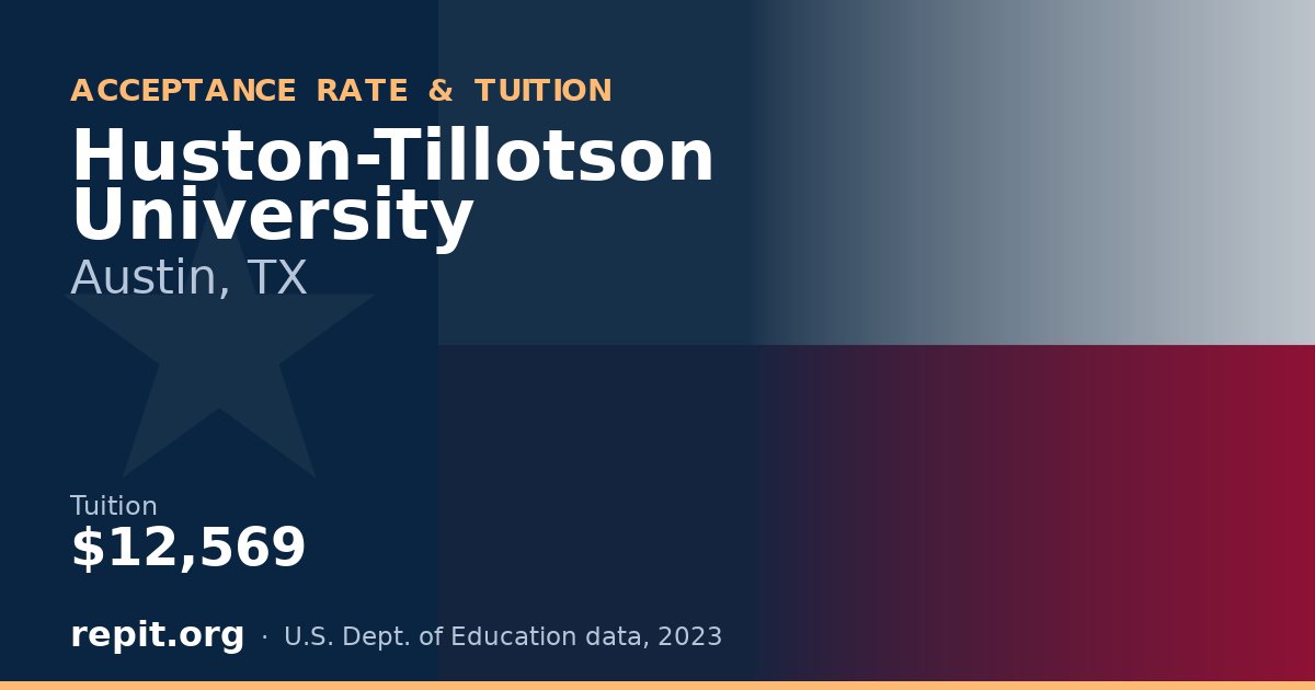Huston-Tillotson University — tuition $12,569