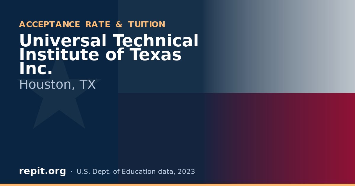 Universal Technical Institute of Texas Inc.