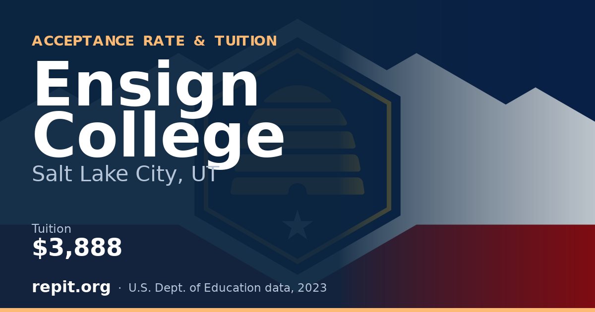 Ensign College — tuition $3,888