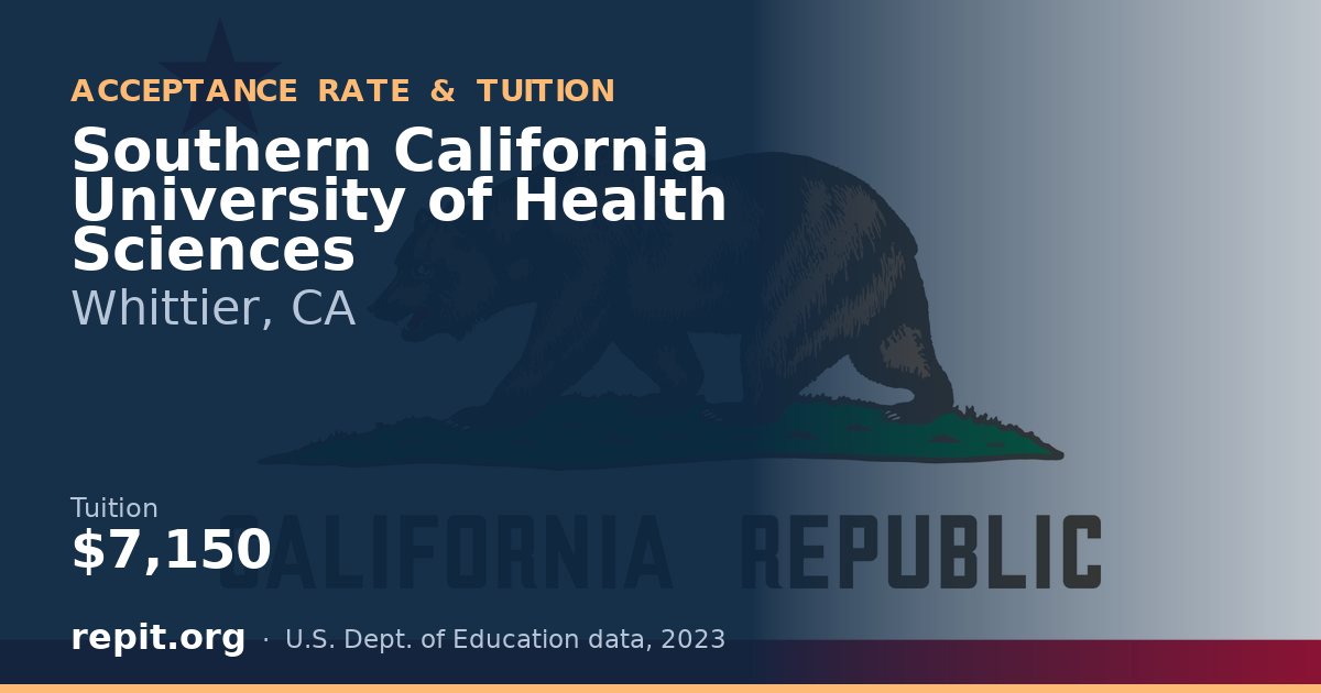 Southern California University of Health Sciences — tuition $7,150