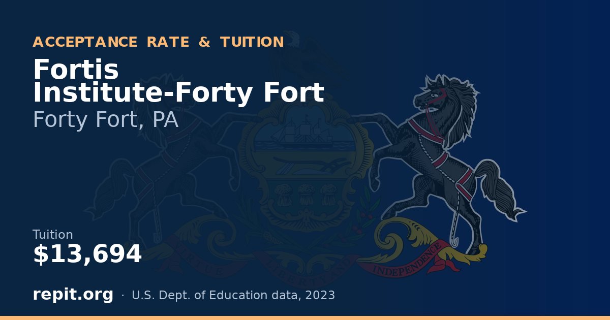 Fortis Institute-Forty Fort — tuition $13,694