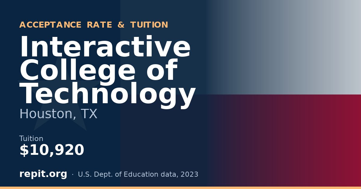 Interactive College of Technology — tuition $10,920