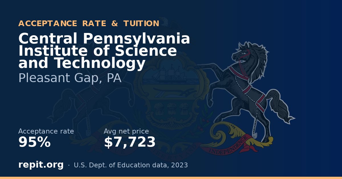 Central Pennsylvania Institute of Science and Technology — acceptance rate 95%