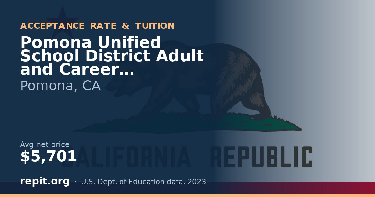 Pomona Unified School District Adult and Career Education