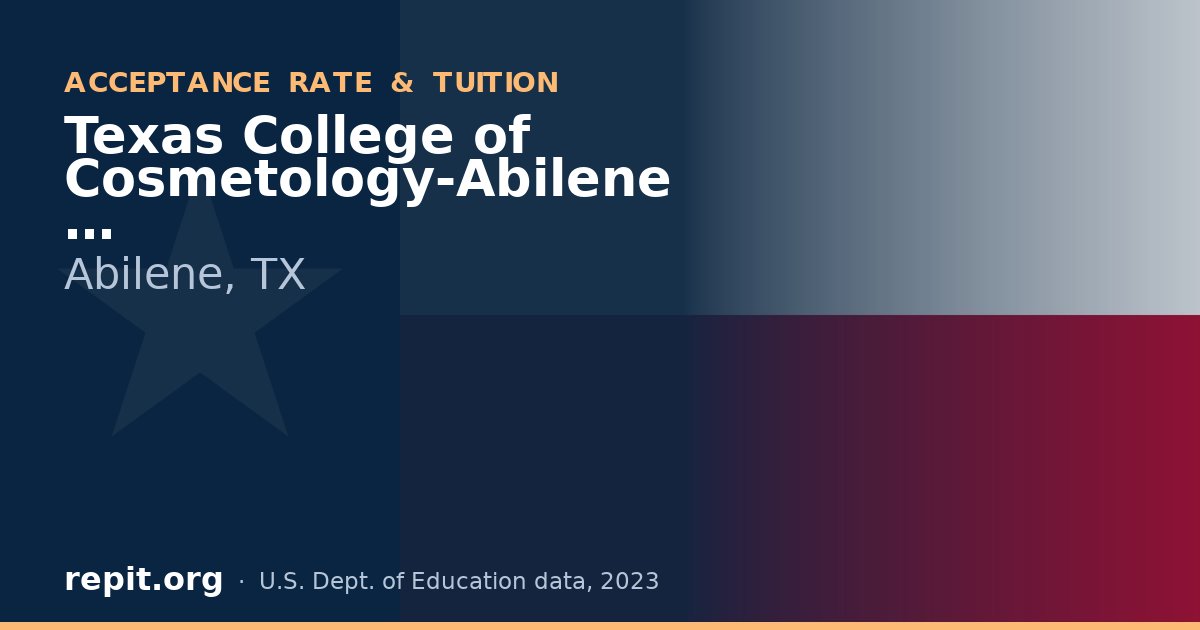 Texas College of Cosmetology-Abilene