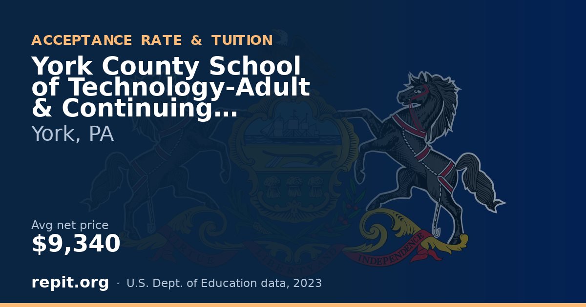 York County School of Technology-Adult & Continuing Education