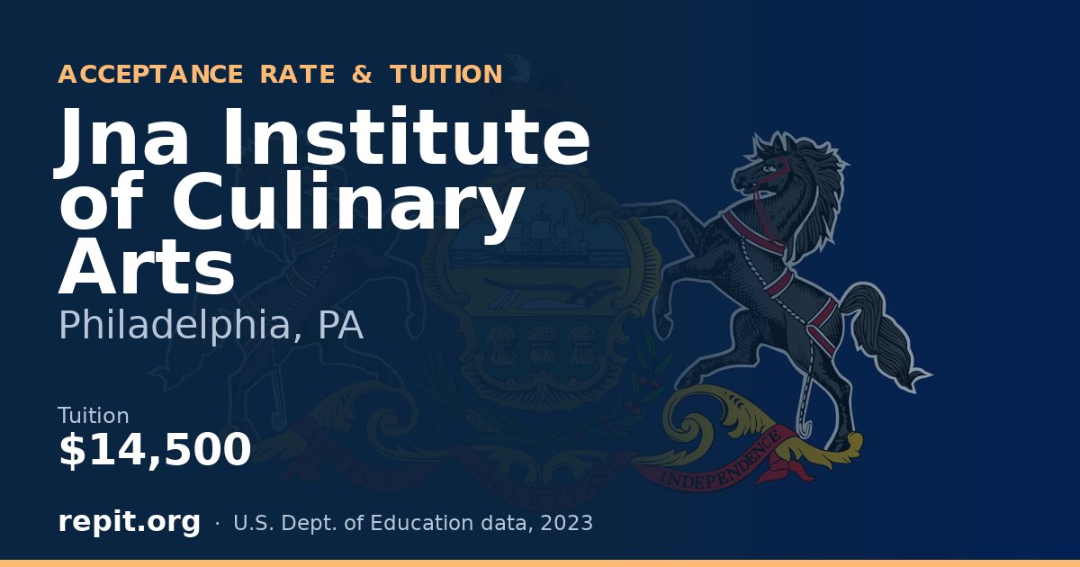 Jna Institute of Culinary Arts — tuition $14,500